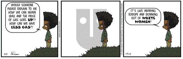 The Boondocks - Wednesday June 2, 2004 Comic Strip