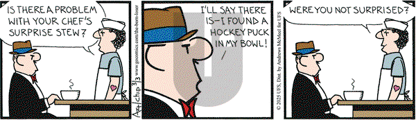 The Born Loser on Monday March 3, 2025 Comic Strip