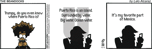 La Cucaracha on Thursday October 12, 2017 Comic Strip