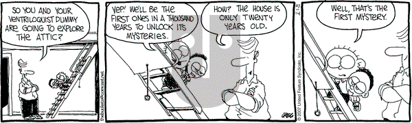 The Buckets on Wednesday March 14, 2007 Comic Strip