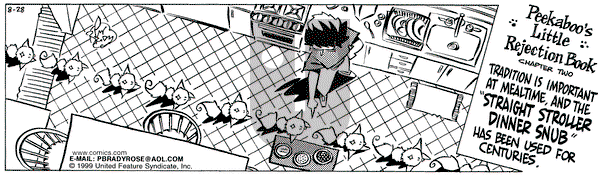 Rose is Rose on Saturday August 28, 1999 Comic Strip