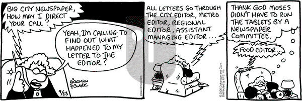 Lola on Saturday September 23, 2006 Comic Strip
