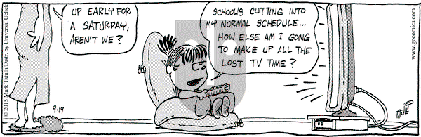 Heart of the City on Saturday September 19, 2015 Comic Strip