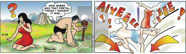 Alley Oop on Wednesday October 24, 2012 Comic Strip