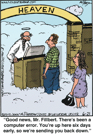 Close to Home on Thursday June 21, 2012 Comic Strip