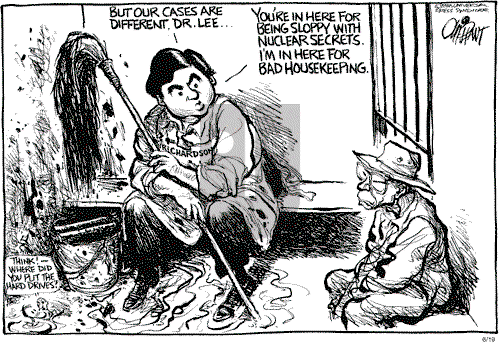 Pat Oliphant on Monday June 19, 2000 Comic Strip