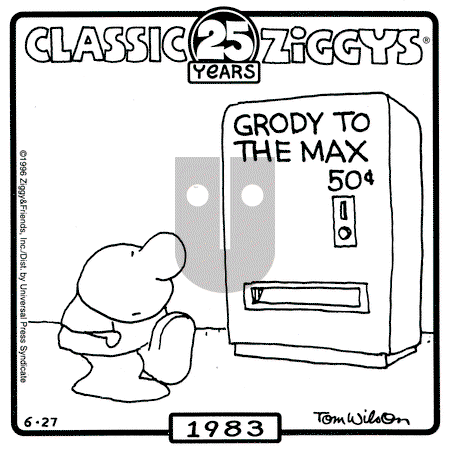 Ziggy - Thursday June 27, 1996 Comic Strip