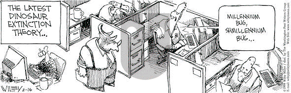 Non Sequitur on Tuesday February 16, 1999 Comic Strip
