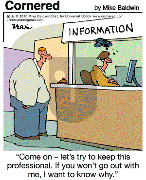 Cornered - Friday October 8, 2010 Comic Strip