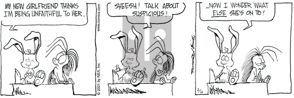 The Grizzwells on Friday February 16, 2001 Comic Strip