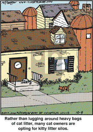 Close to Home on Saturday October 9, 2010 Comic Strip