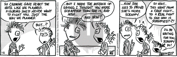 Heart of the City on Saturday January 12, 2019 Comic Strip