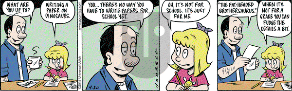 Adam@Home on Monday April 20, 2015 Comic Strip