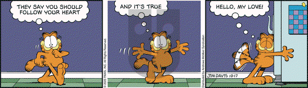 Garfield - Tuesday October 17, 2023 Comic Strip