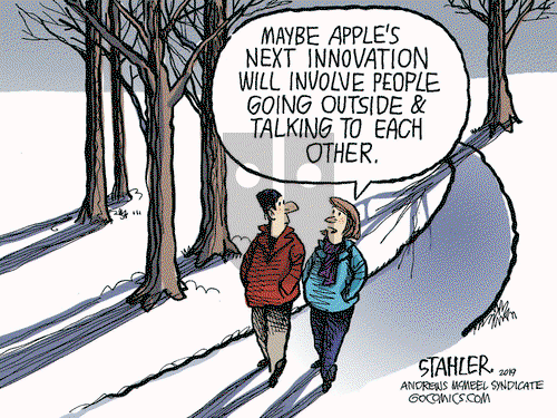 Jeff Stahler on Saturday January 5, 2019 Comic Strip