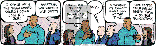 JumpStart on Tuesday April 4, 2017 Comic Strip