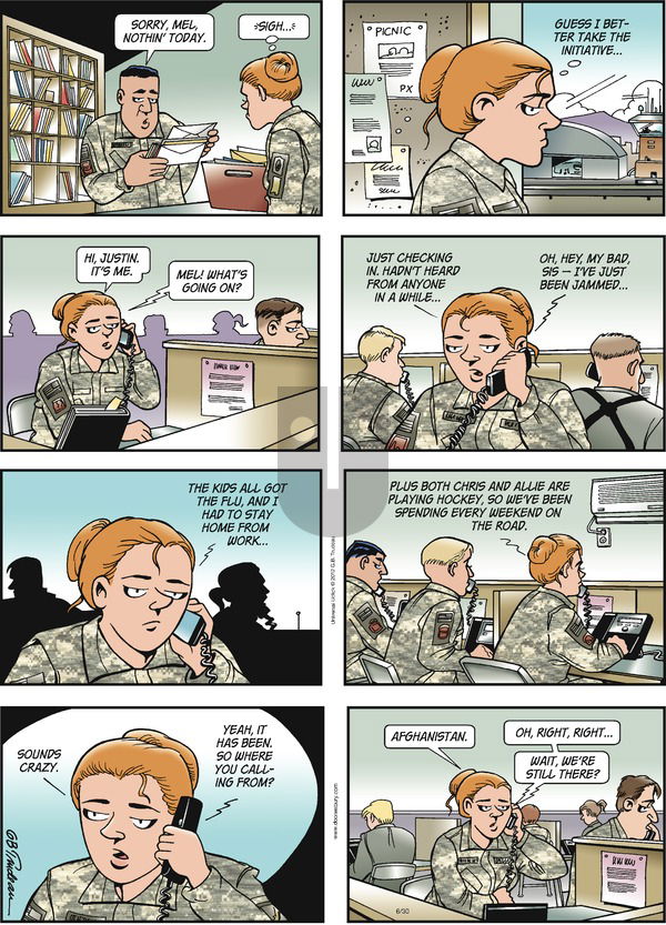 Doonesbury on Sunday June 30, 2013 Comic Strip