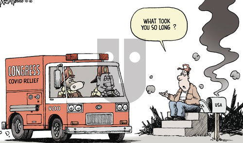 Robert Ariail on Sunday December 20, 2020 Comic Strip