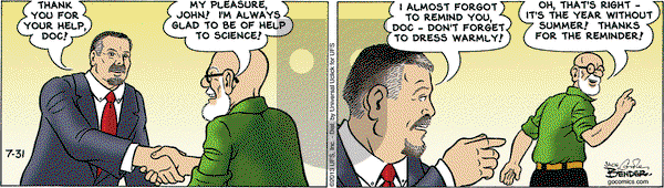 Alley Oop on Wednesday July 31, 2013 Comic Strip