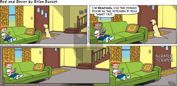 Red and Rover on Sunday March 23, 2014 Comic Strip