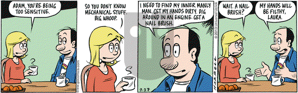 Adam@Home on Saturday July 27, 2013 Comic Strip