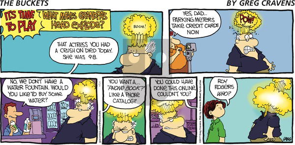 The Buckets on Sunday April 2, 2017 Comic Strip