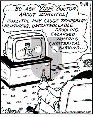 Close to Home on Saturday September 18, 2004 Comic Strip