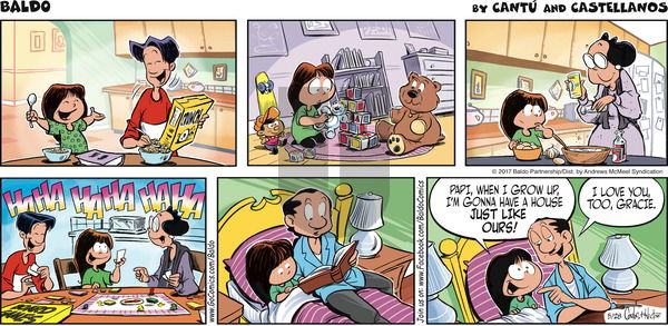 Baldo on Sunday May 28, 2017 Comic Strip