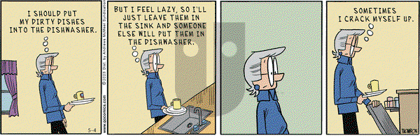 Grand Avenue on Thursday May 4, 2023 Comic Strip