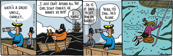 Overboard on Saturday September 10, 2011 Comic Strip