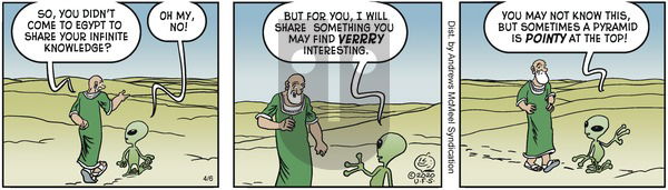 Alley Oop on Monday April 6, 2020 Comic Strip