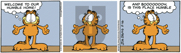 Garfield on Tuesday February 16, 2010 Comic Strip