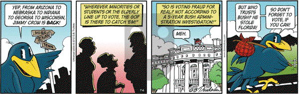 Doonesbury on Saturday July 6, 2013 Comic Strip