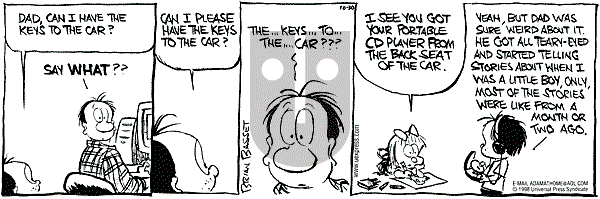Adam@Home on Friday October 30, 1998 Comic Strip