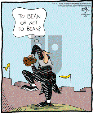 In the Bleachers on Wednesday April 4, 2018 Comic Strip