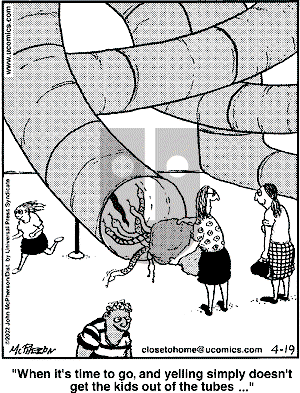 Close to Home - Friday April 19, 2002 Comic Strip