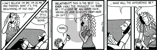 Clear Blue Water on Tuesday April 10, 2007 Comic Strip