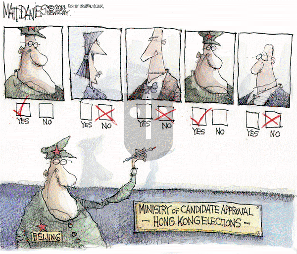 Matt Davies on Wednesday October 1, 2014 Comic Strip