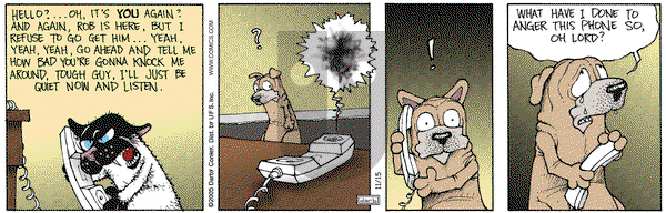 Get Fuzzy on Tuesday November 15, 2005 Comic Strip
