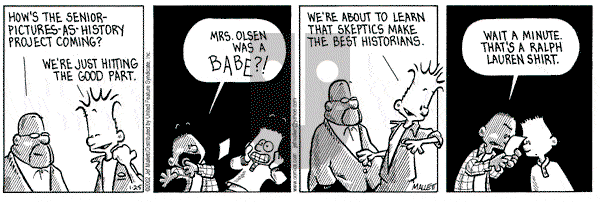 Frazz on Friday January 25, 2002 Comic Strip