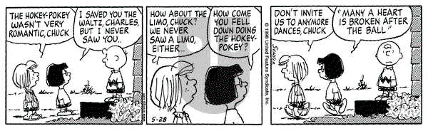 Peanuts on Thursday May 28, 1998 Comic Strip