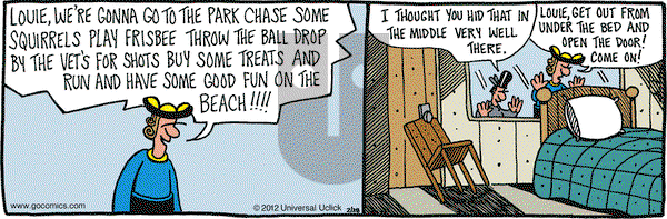Overboard on Tuesday February 28, 2012 Comic Strip