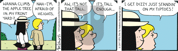The Born Loser on Friday April 7, 2017 Comic Strip