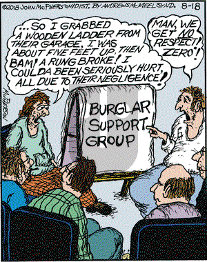 Close to Home on Saturday August 18, 2018 Comic Strip