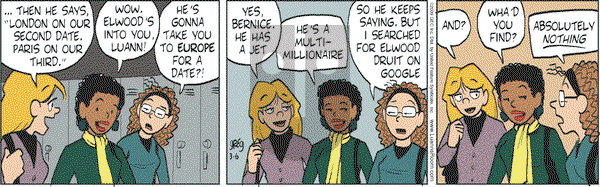 Luann on Friday March 6, 2009 Comic Strip