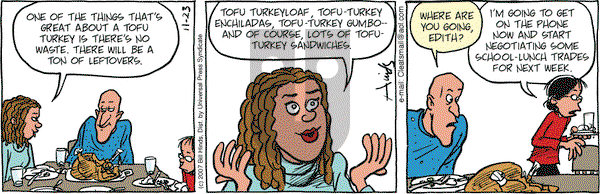 Cleats on Friday November 23, 2007 Comic Strip