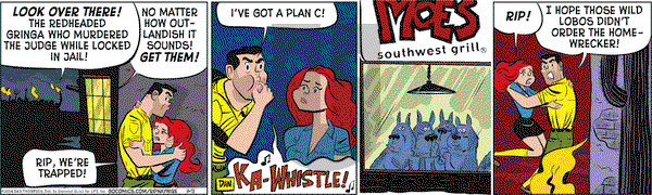 Rip Haywire on Saturday September 13, 2014 Comic Strip