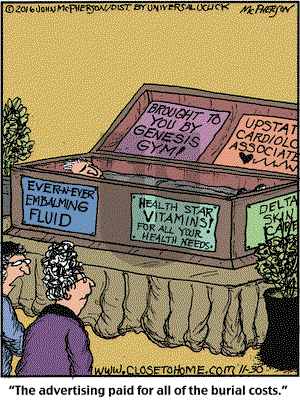 Close to Home on Wednesday November 30, 2016 Comic Strip