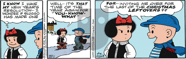 Nancy on Thursday December 29, 2011 Comic Strip