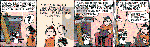 Pooch Cafe on Wednesday December 24, 2008 Comic Strip